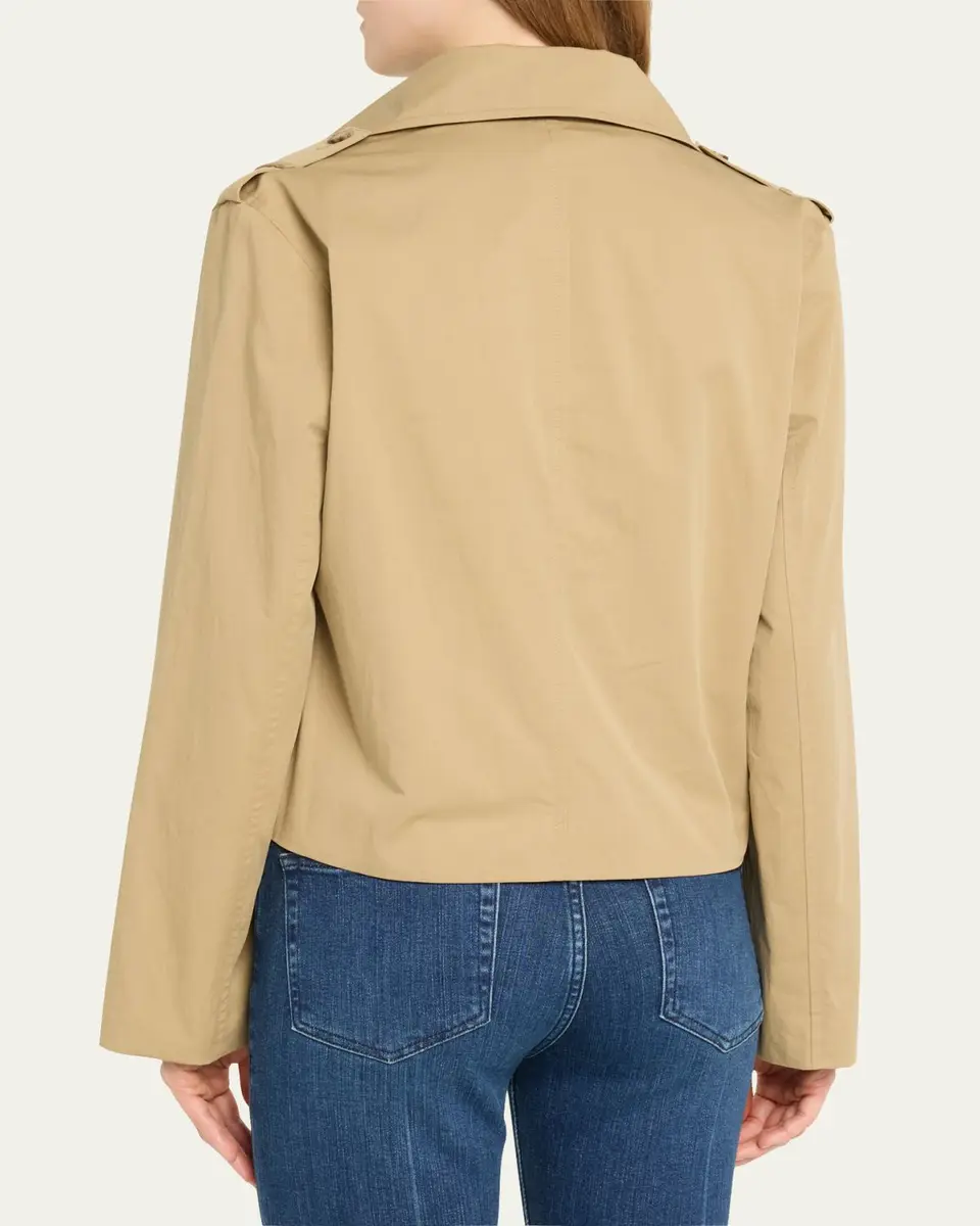 Frame Short Trench Jacket | Thumbnail 3 Frame Short Trench Jacket | Thumbnail 3