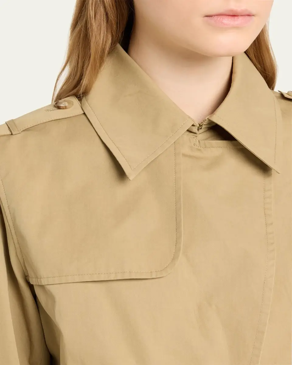 Frame Short Trench Jacket | Thumbnail 5 Frame Short Trench Jacket | Thumbnail 5