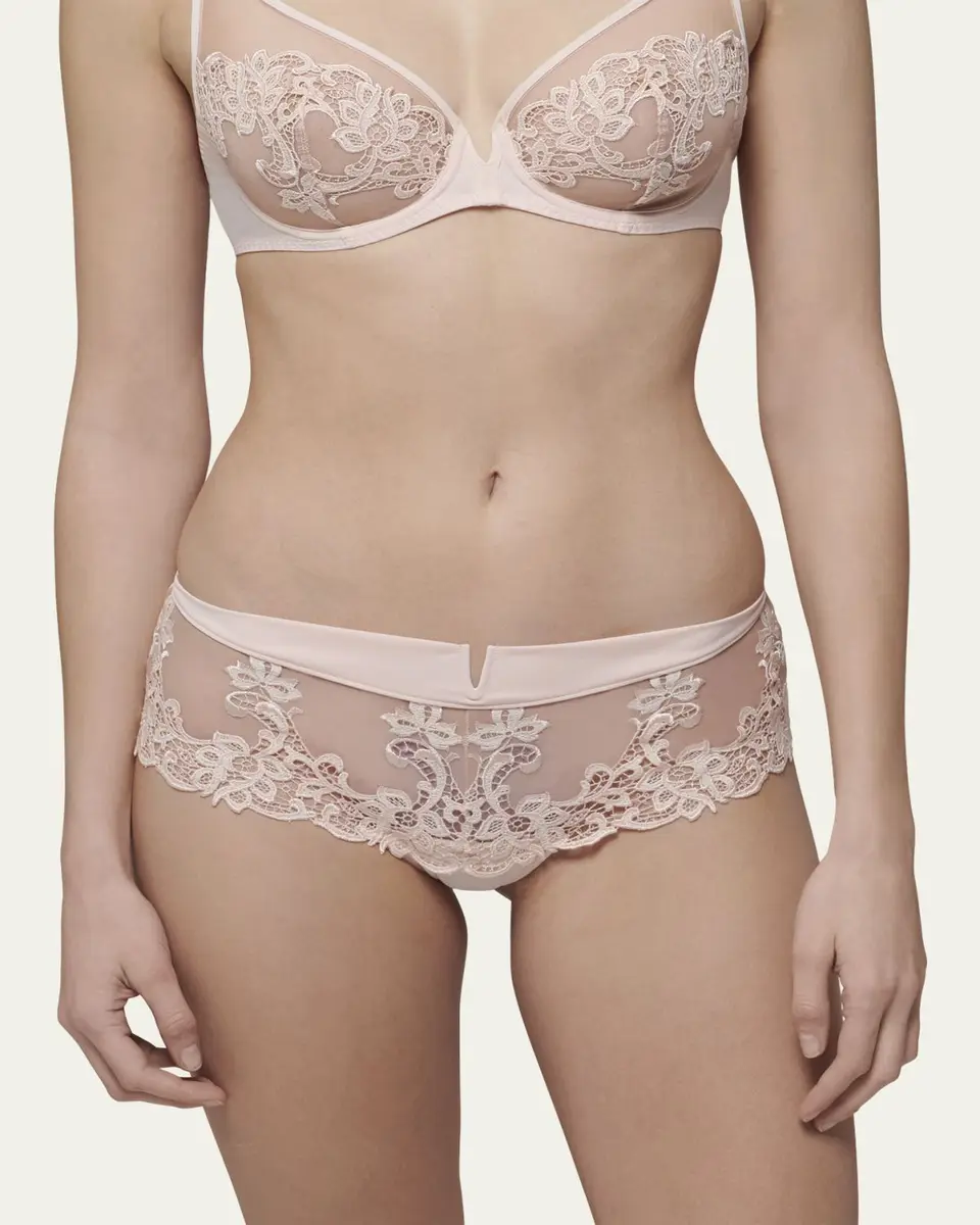 Simone Pérèle Saga Tattoo Lace Boyshorts | Thumbnail 3 Simone Pérèle Saga Tattoo Lace Boyshorts | Thumbnail 3
