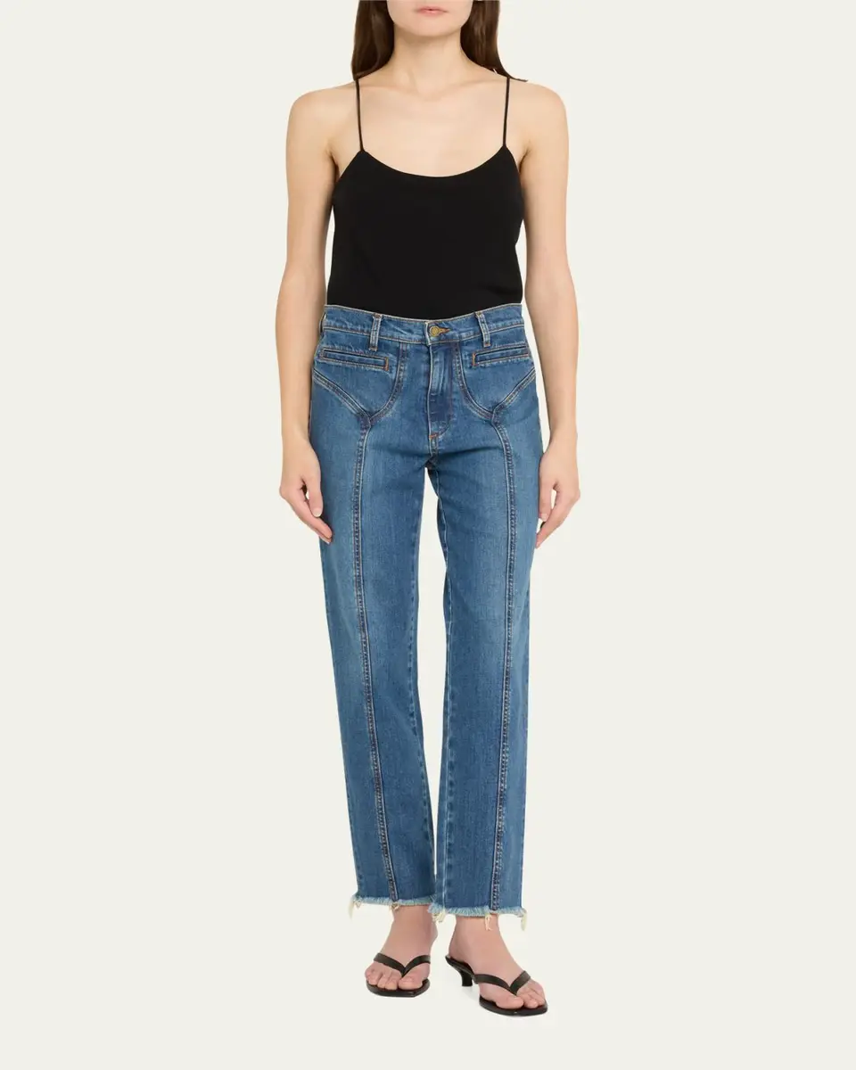 Ramy Brook Zayne Straight-Leg Jeans | Thumbnail 2