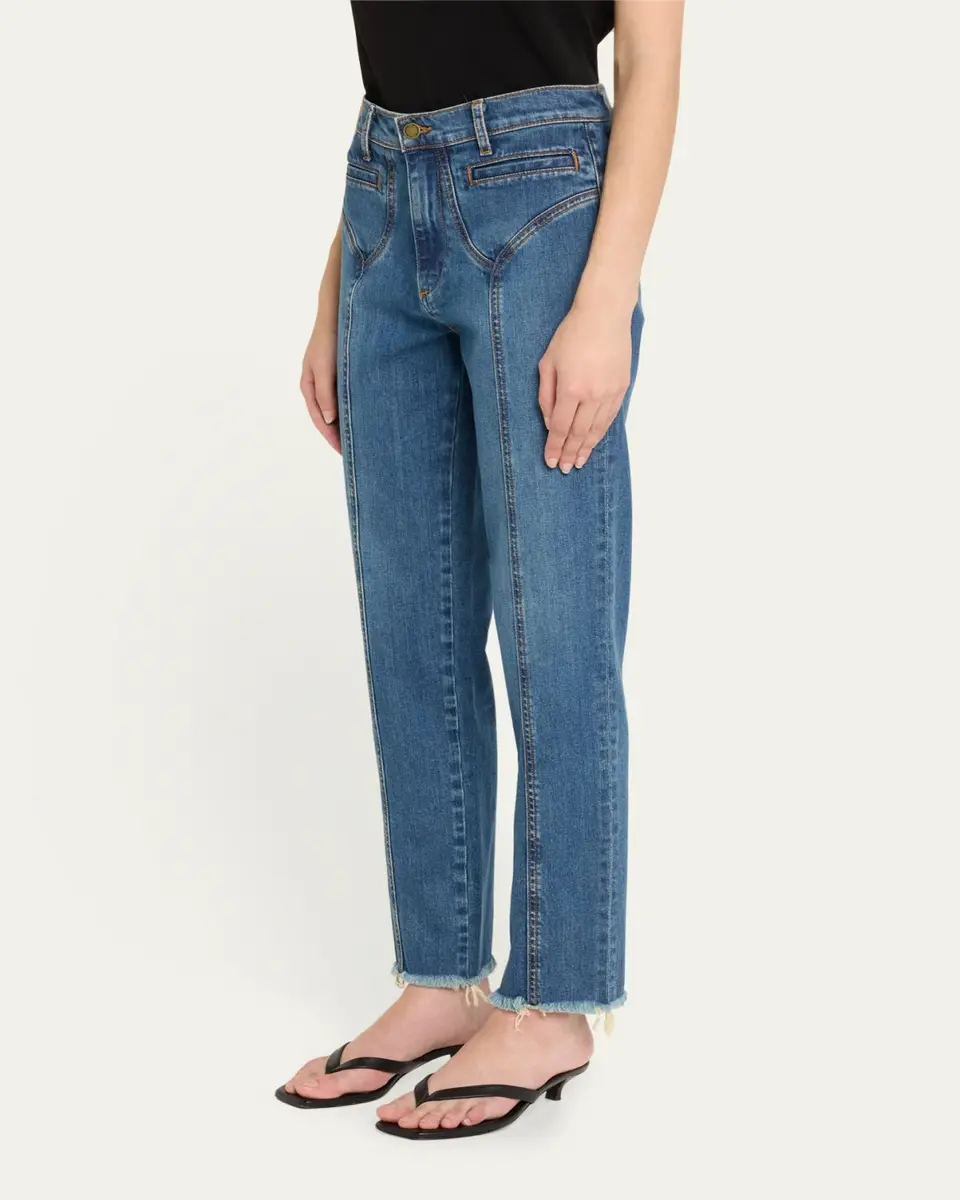 Ramy Brook Zayne Straight-Leg Jeans | Thumbnail 4