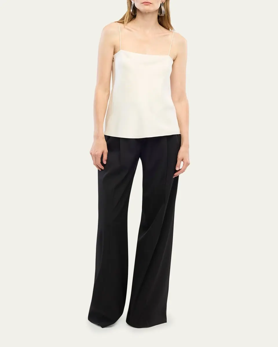 Another Tomorrow Silk Camisole Top | Thumbnail 2 Another Tomorrow Silk Camisole Top | Thumbnail 2