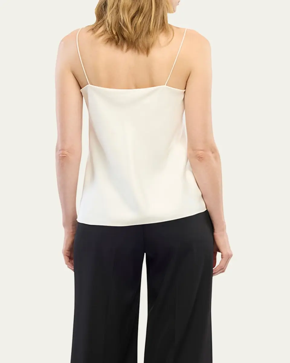 Another Tomorrow Silk Camisole Top | Thumbnail 3 Another Tomorrow Silk Camisole Top | Thumbnail 3