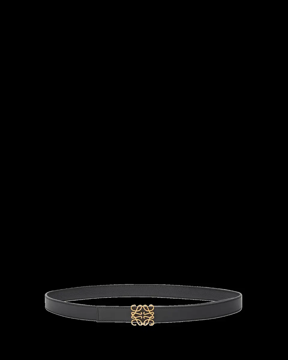 Loewe Anagram Reversible Grained Leather Belt | Thumbnail 3 Loewe Anagram Reversible Grained Leather Belt | Thumbnail 3