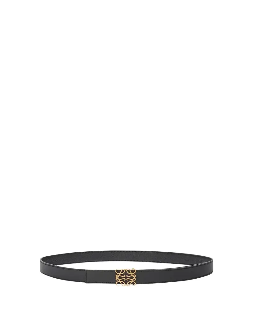 LOEWE Anagram Reversible Grained Leather Belt | Image 1 LOEWE Anagram Reversible Grained Leather Belt | Image 1