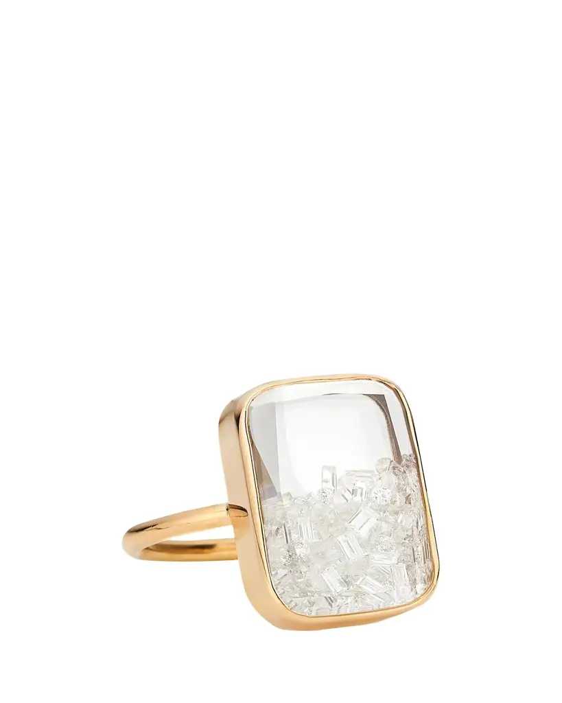 MORITZ GLIK Ten Fourteen Kaleidoscope Shaker Ring with Diamonds | Image 1 MORITZ GLIK Ten Fourteen Kaleidoscope Shaker Ring with Diamonds | Image 1