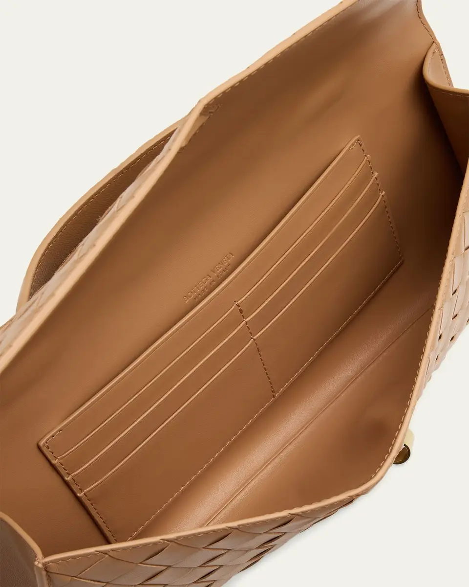 Bottega Veneta Long Andiamo Clutch Bag with Handle | Thumbnail 4 Bottega Veneta Long Andiamo Clutch Bag with Handle | Thumbnail 4