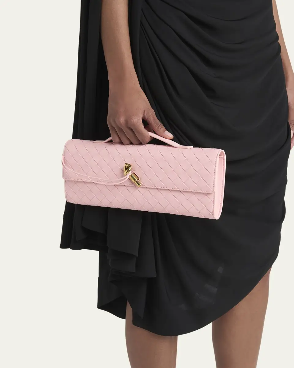 Bottega Veneta Long Andiamo Clutch Bag with Handle | Thumbnail 14 Bottega Veneta Long Andiamo Clutch Bag with Handle | Thumbnail 14