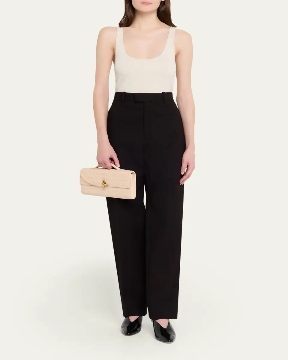 Bottega Veneta Long Andiamo Clutch Bag with Handle | Thumbnail 9 Bottega Veneta Long Andiamo Clutch Bag with Handle | Thumbnail 9