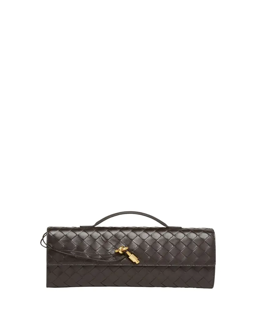 Bottega Veneta Long Andiamo Clutch Bag with Handle | Image 1 Bottega Veneta Long Andiamo Clutch Bag with Handle | Image 1