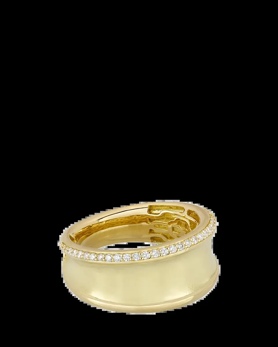 Paul Morelli 18K Yellow Gold Diamond Gallant Ring | Thumbnail 2 Paul Morelli 18K Yellow Gold Diamond Gallant Ring | Thumbnail 2