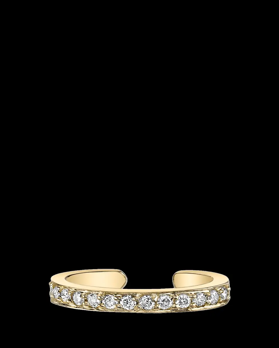 Anita Ko 18K Yellow Gold Diamond Ear Cuff, Single | Thumbnail 2 Anita Ko 18K Yellow Gold Diamond Ear Cuff, Single | Thumbnail 2