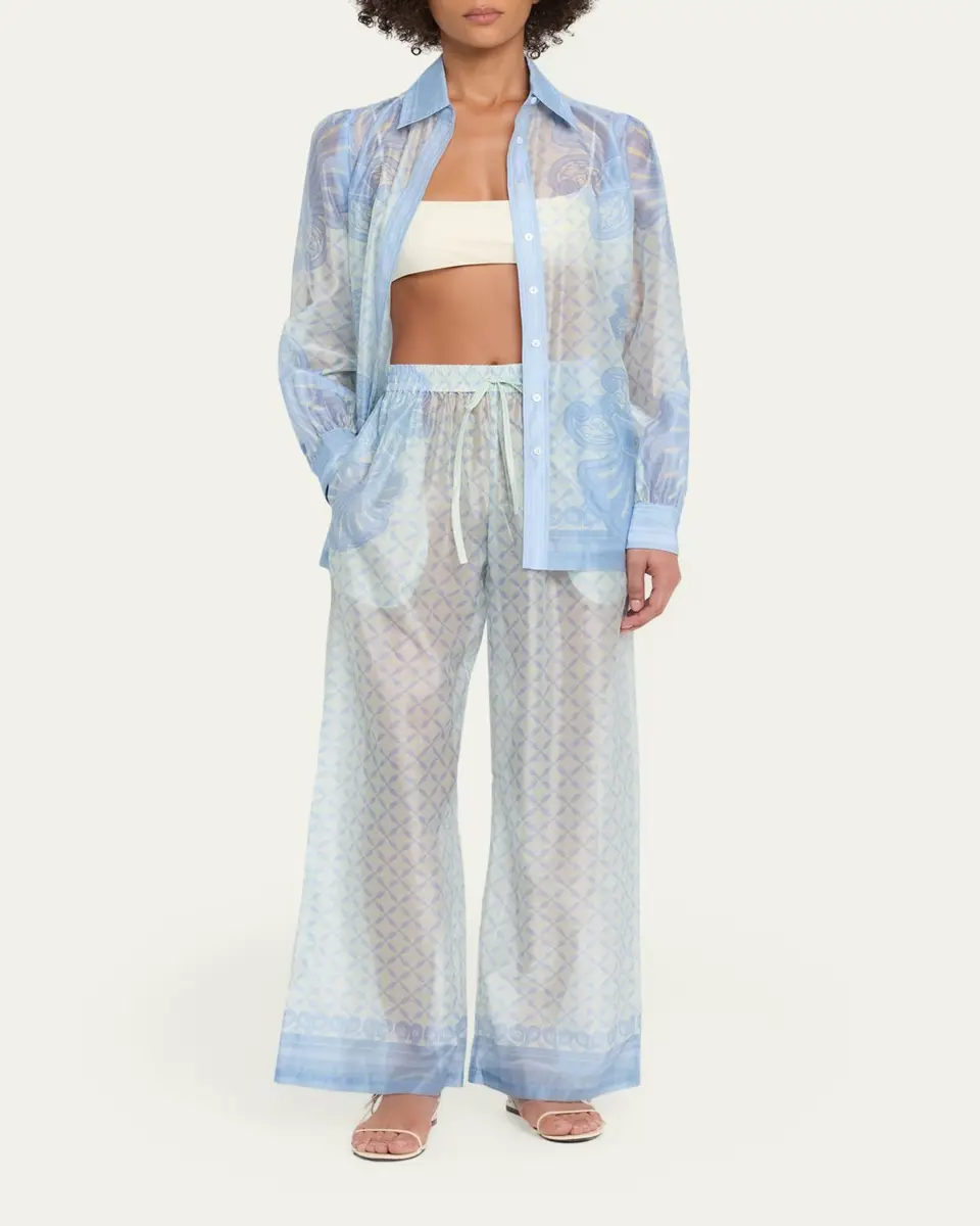 Shani Shemer Susan Button-Front Shirt | Thumbnail 2 Shani Shemer Susan Button-Front Shirt | Thumbnail 2