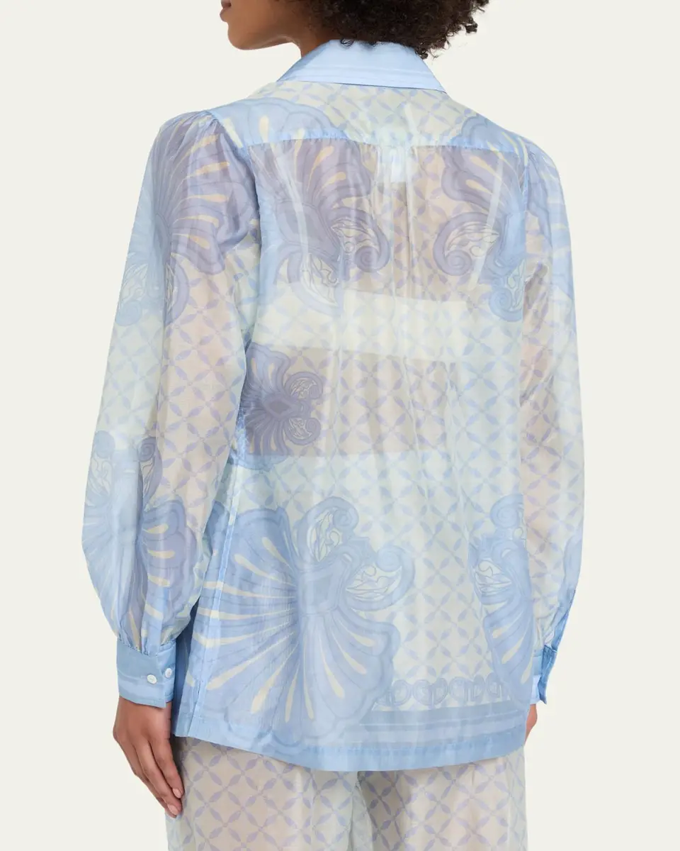 Shani Shemer Susan Button-Front Shirt | Thumbnail 3 Shani Shemer Susan Button-Front Shirt | Thumbnail 3