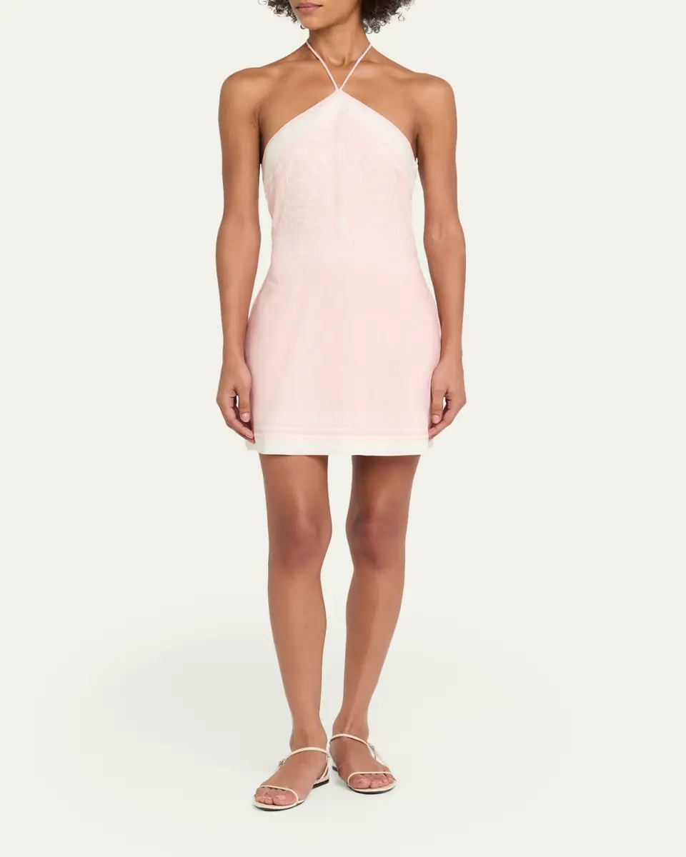 Shani Shemer Oliver Halter Mini Dress | Thumbnail 2 Shani Shemer Oliver Halter Mini Dress | Thumbnail 2