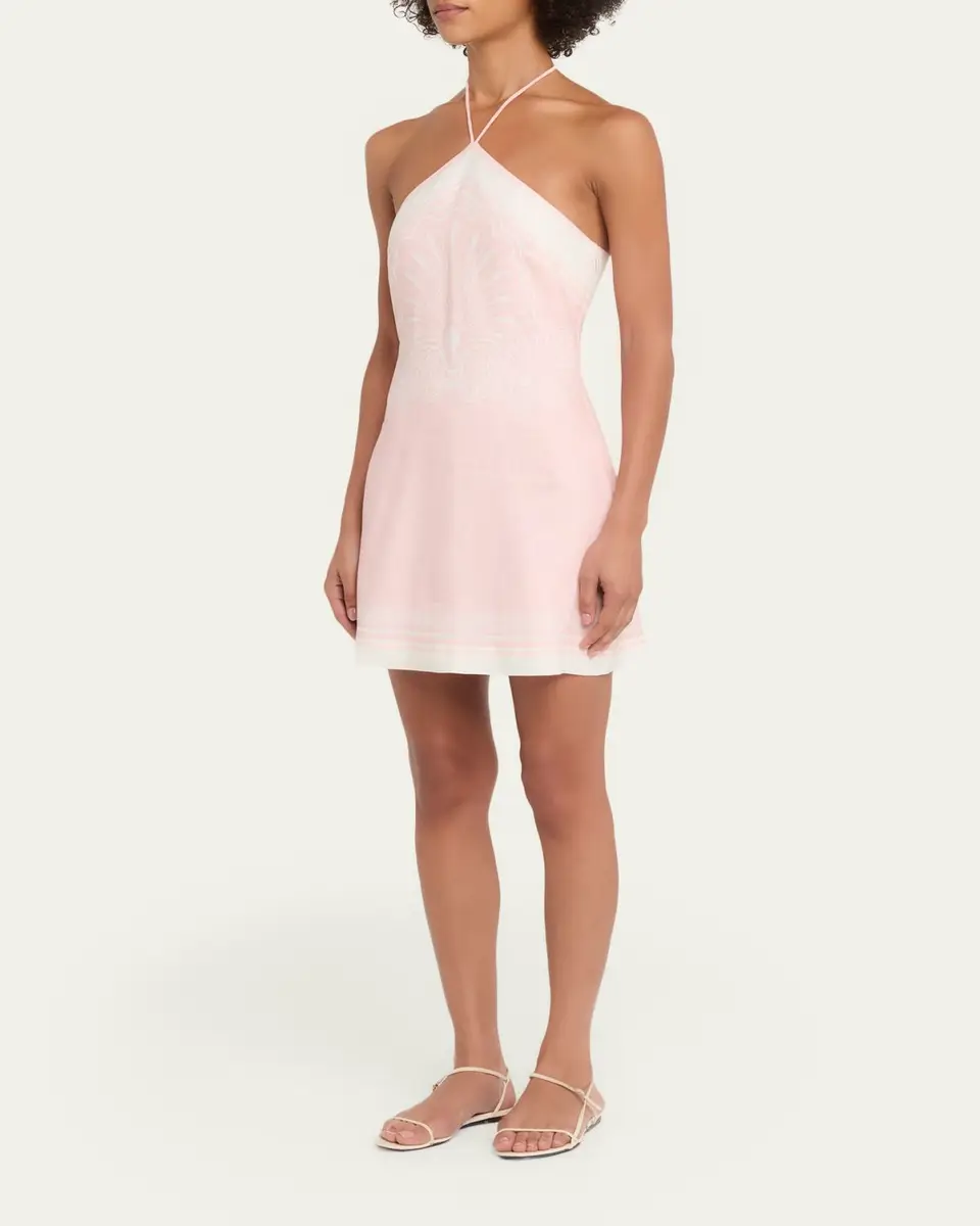 Shani Shemer Oliver Halter Mini Dress | Thumbnail 4 Shani Shemer Oliver Halter Mini Dress | Thumbnail 4