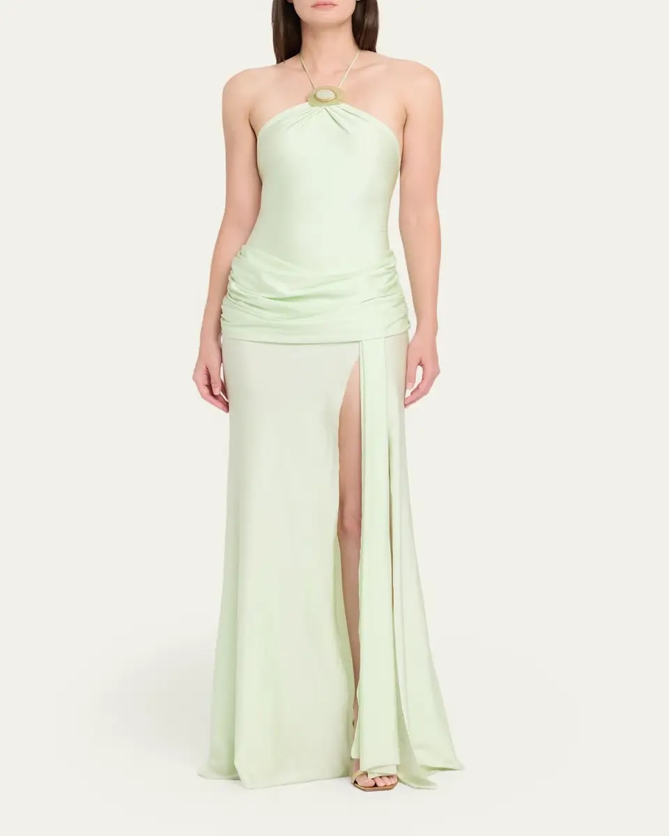 Shani Shemer Valentine Draped Maxi Dress | Thumbnail 2 Shani Shemer Valentine Draped Maxi Dress | Thumbnail 2