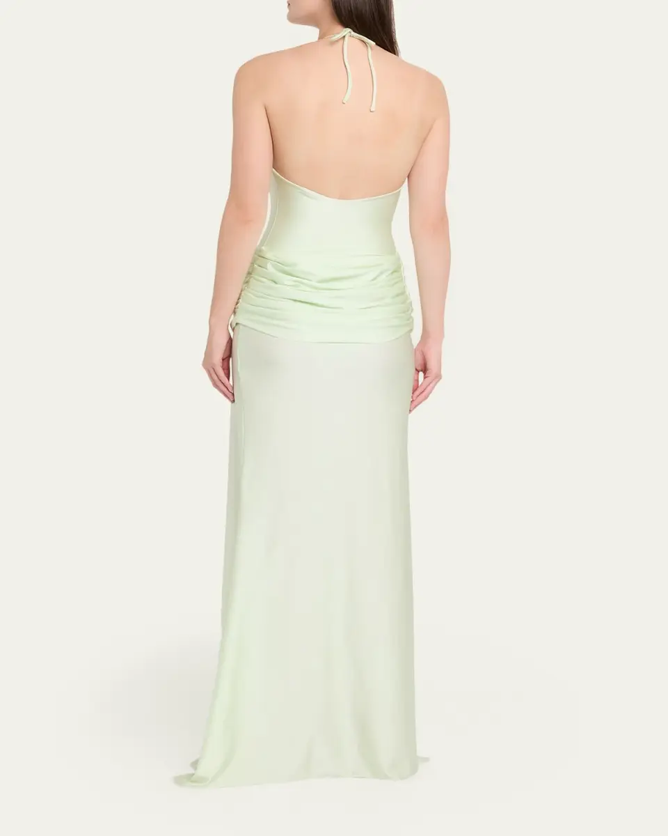 Shani Shemer Valentine Draped Maxi Dress | Thumbnail 3 Shani Shemer Valentine Draped Maxi Dress | Thumbnail 3