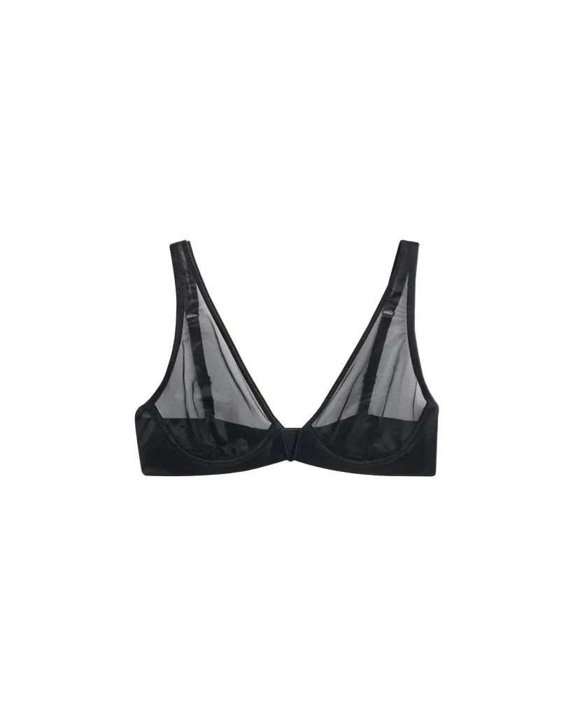 Commando Chic Mesh Underwire Bra | Image 1 Commando Chic Mesh Underwire Bra | Image 1