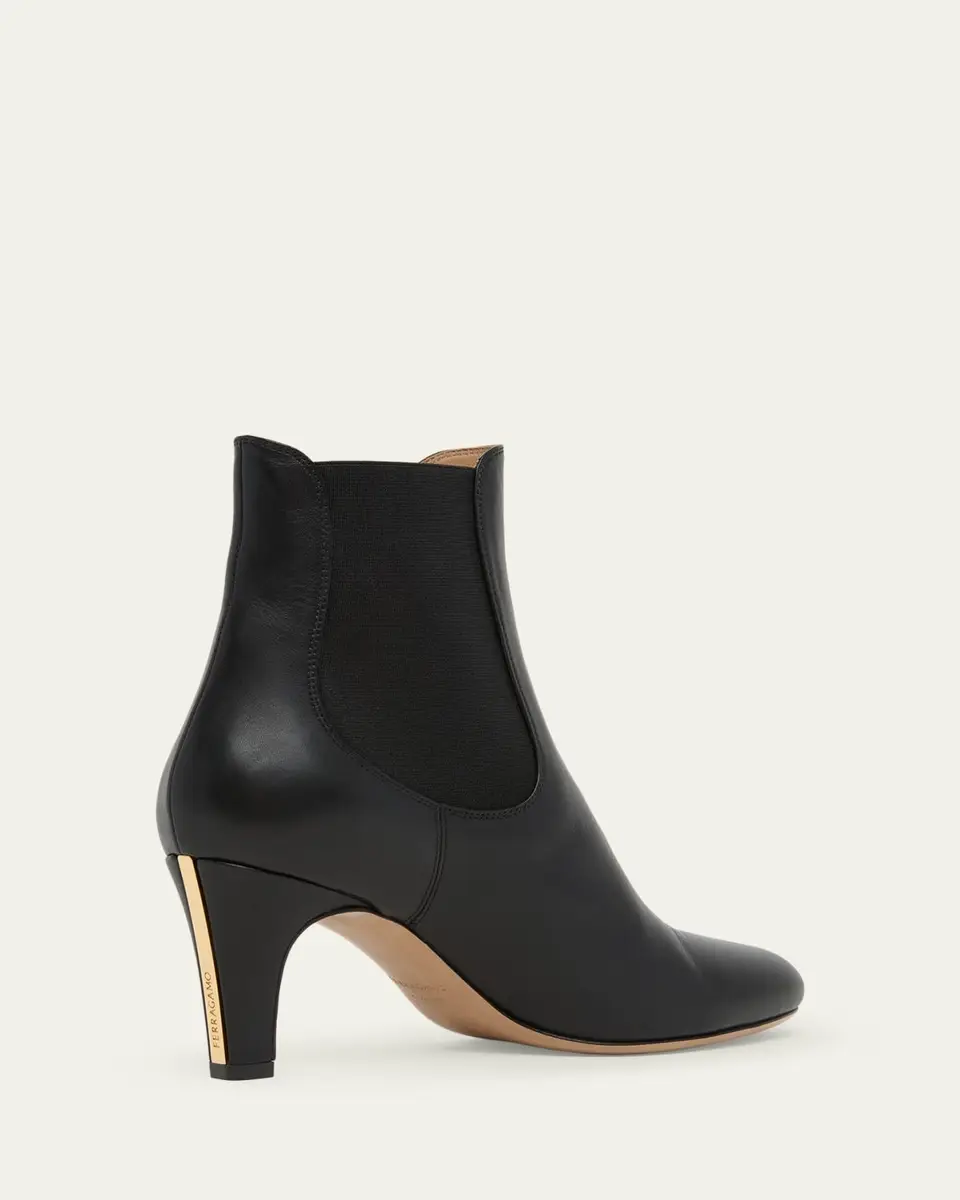 Ferragamo 70mm Tenny Leather Ankle Boots | Thumbnail 2 Ferragamo 70mm Tenny Leather Ankle Boots | Thumbnail 2