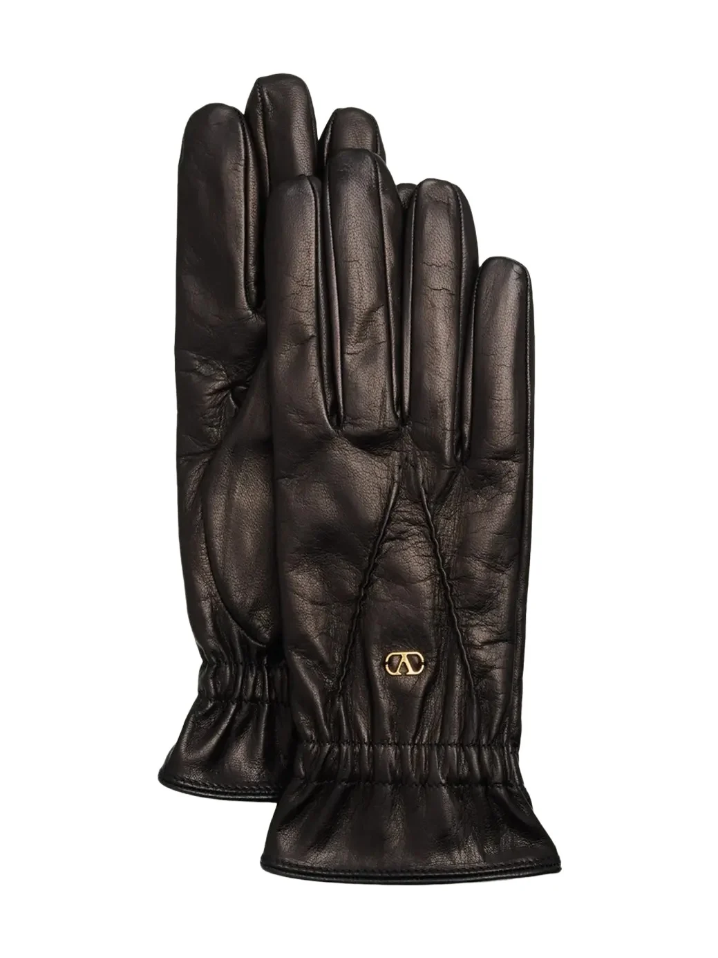 Valentino Garavani VLogo Signature Leather Gloves