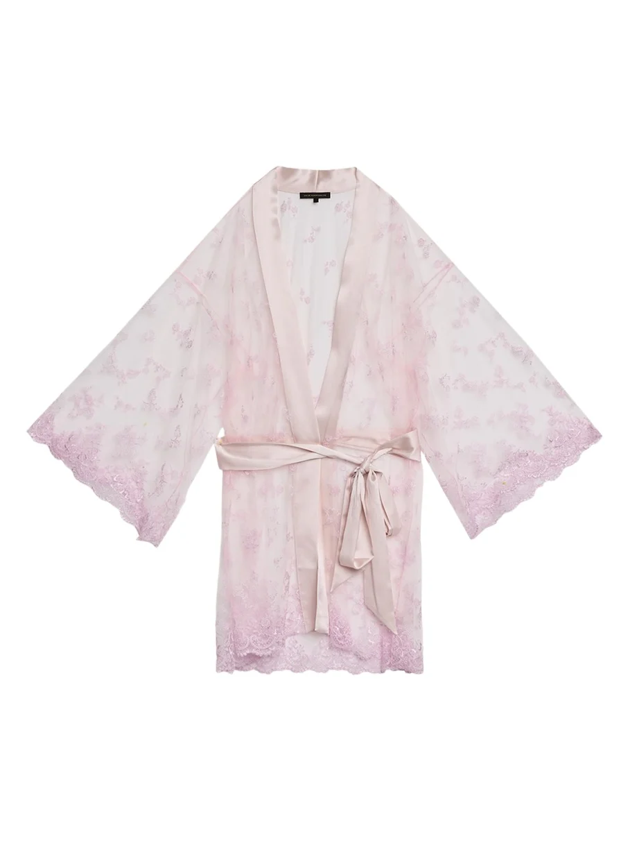 Juliette Embroidered Lace Robe Juliette Embroidered Lace Robe