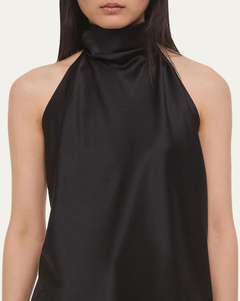 Helmut Lang Silk Tie Scarf Top | Thumbnail 5 Helmut Lang Silk Tie Scarf Top | Thumbnail 5