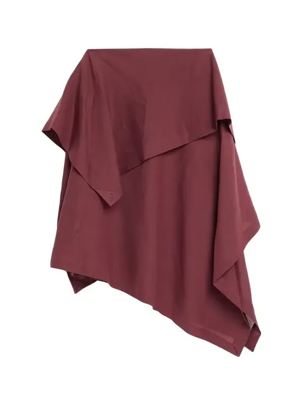 Issey Miyake All Squares Layered Midi Skirt