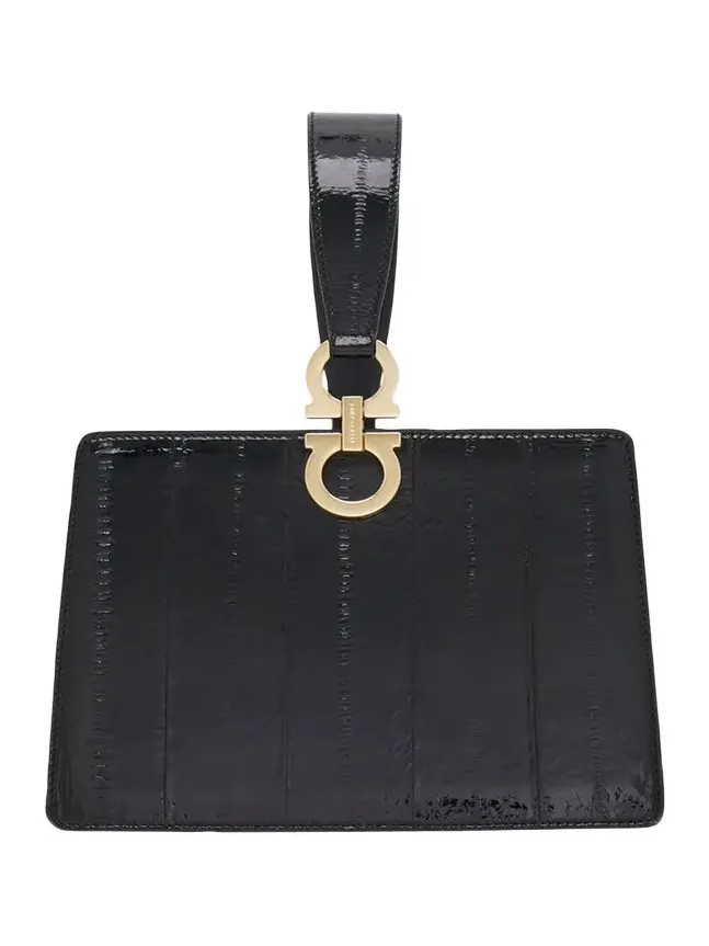 Mini Eel Leather Clutch
