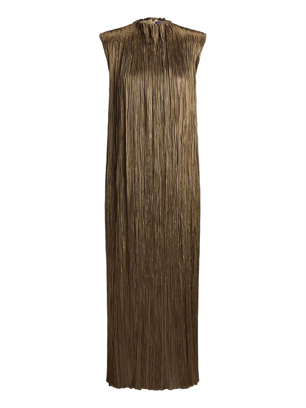 Virna Pleated Lamé Cocktail Dress Virna Pleated Lamé Cocktail Dress