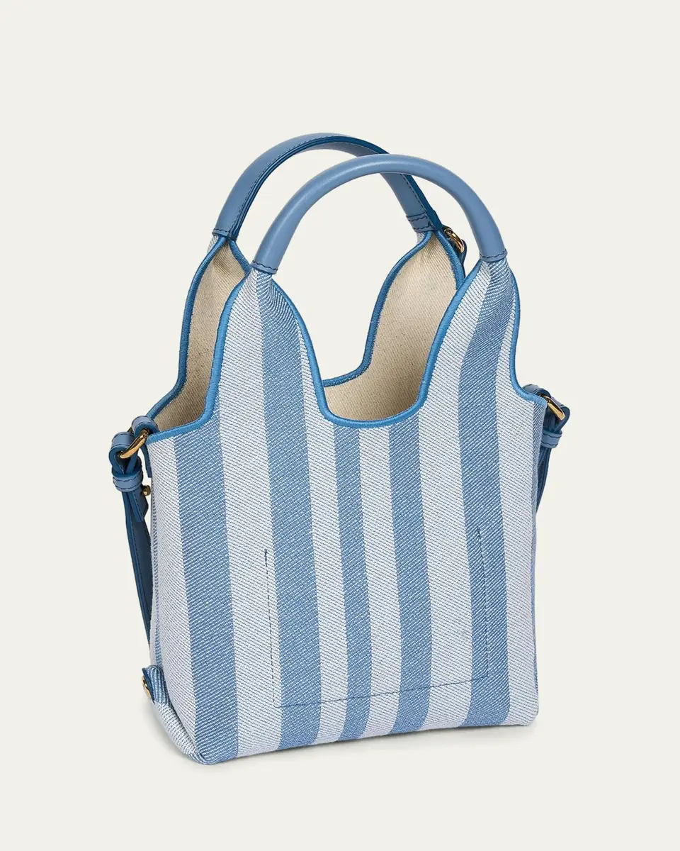 Chloé Stripy Jacquard Tote Bag | Thumbnail 3 Chloé Stripy Jacquard Tote Bag | Thumbnail 3