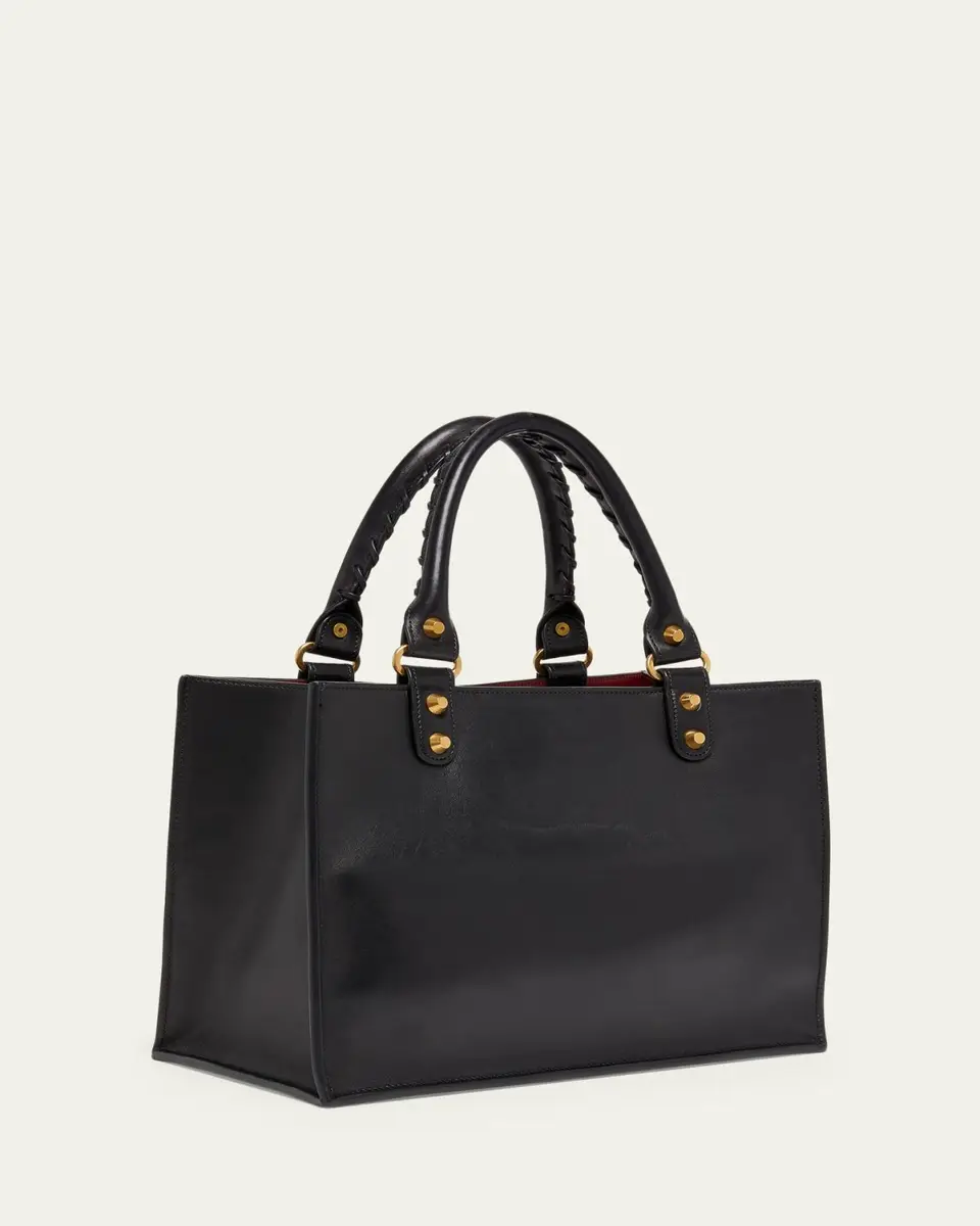 Balenciaga Le City Sleek Leather Top-Handle Bag | Thumbnail 2 Balenciaga Le City Sleek Leather Top-Handle Bag | Thumbnail 2