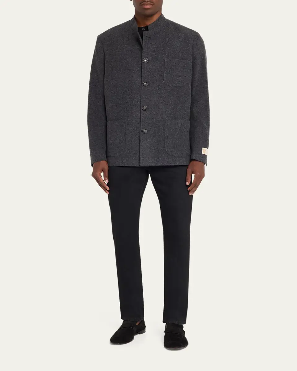 Massimo Alba Men's Wool-Cashmere Blazer | Thumbnail 2 Massimo Alba Men's Wool-Cashmere Blazer | Thumbnail 2