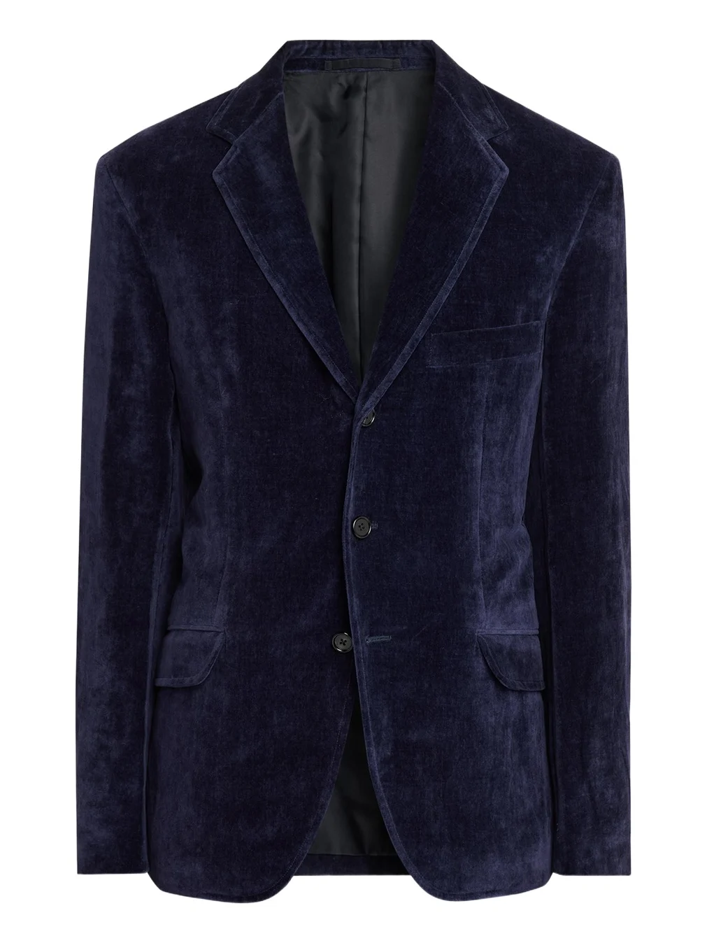 Men's Velvet Single-Breasted Jacket Men's Velvet Single-Breasted Jacket