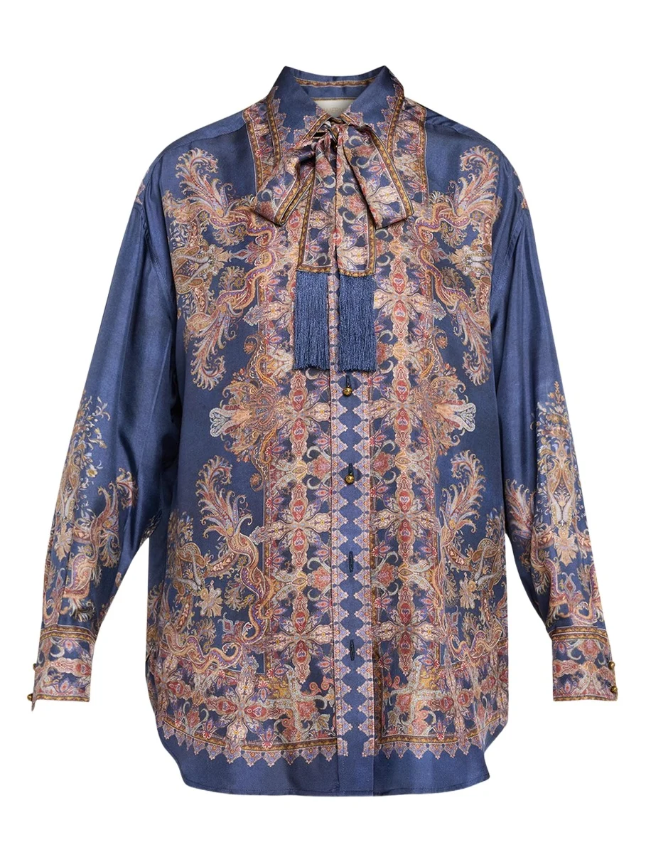 Valiant Relaxed Silk Shirt