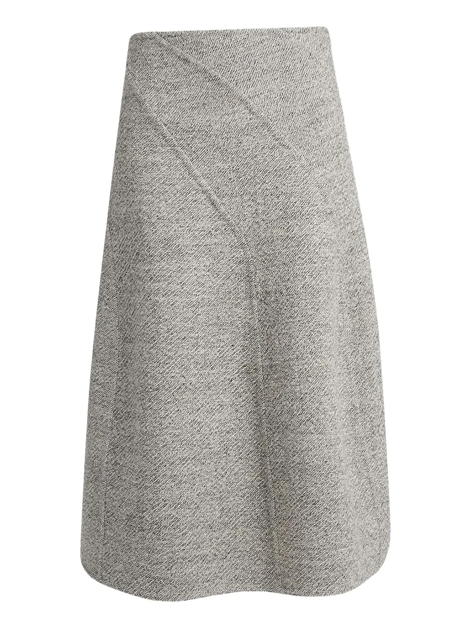 Proenza Schouler Gaelle Paneled Flare Midi Skirt