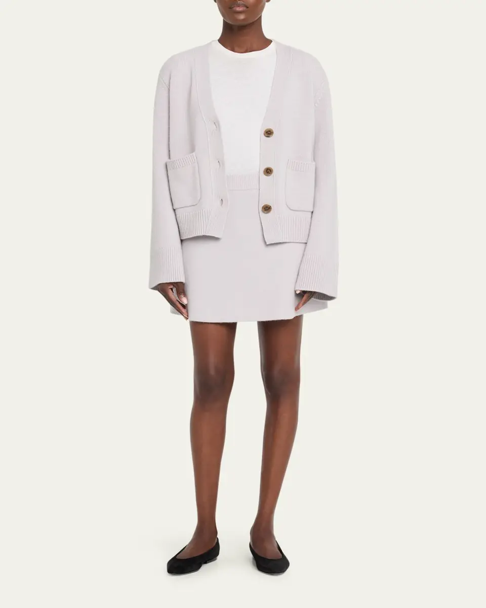 Lisa Yang Clare Cashmere Mini Skirt | Thumbnail 2 Lisa Yang Clare Cashmere Mini Skirt | Thumbnail 2