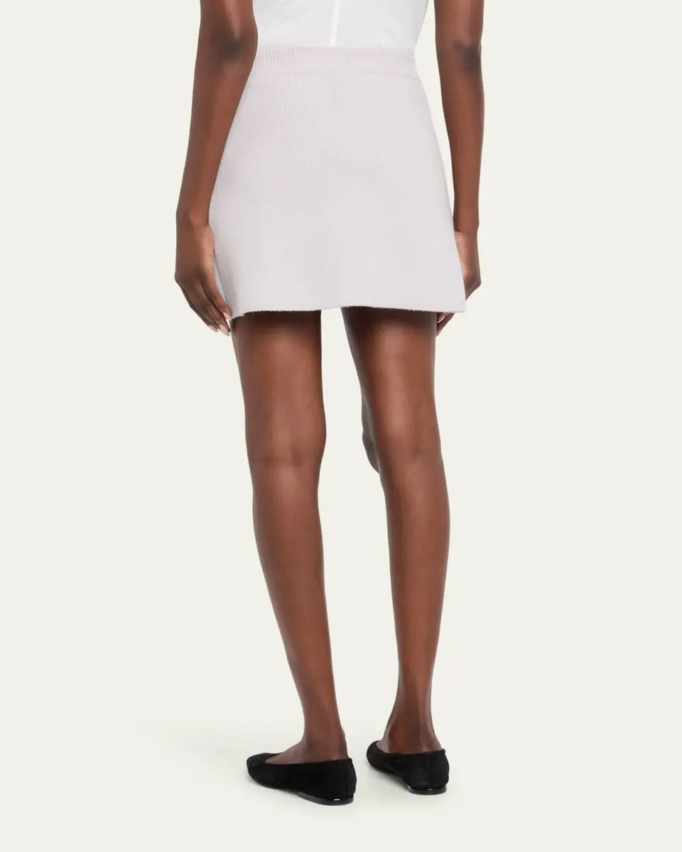 Lisa Yang Clare Cashmere Mini Skirt | Thumbnail 3 Lisa Yang Clare Cashmere Mini Skirt | Thumbnail 3