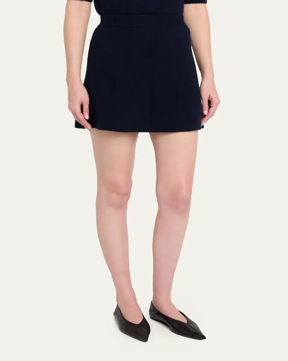 Lisa Yang Clare Cashmere Mini Skirt | Thumbnail 8 Lisa Yang Clare Cashmere Mini Skirt | Thumbnail 8