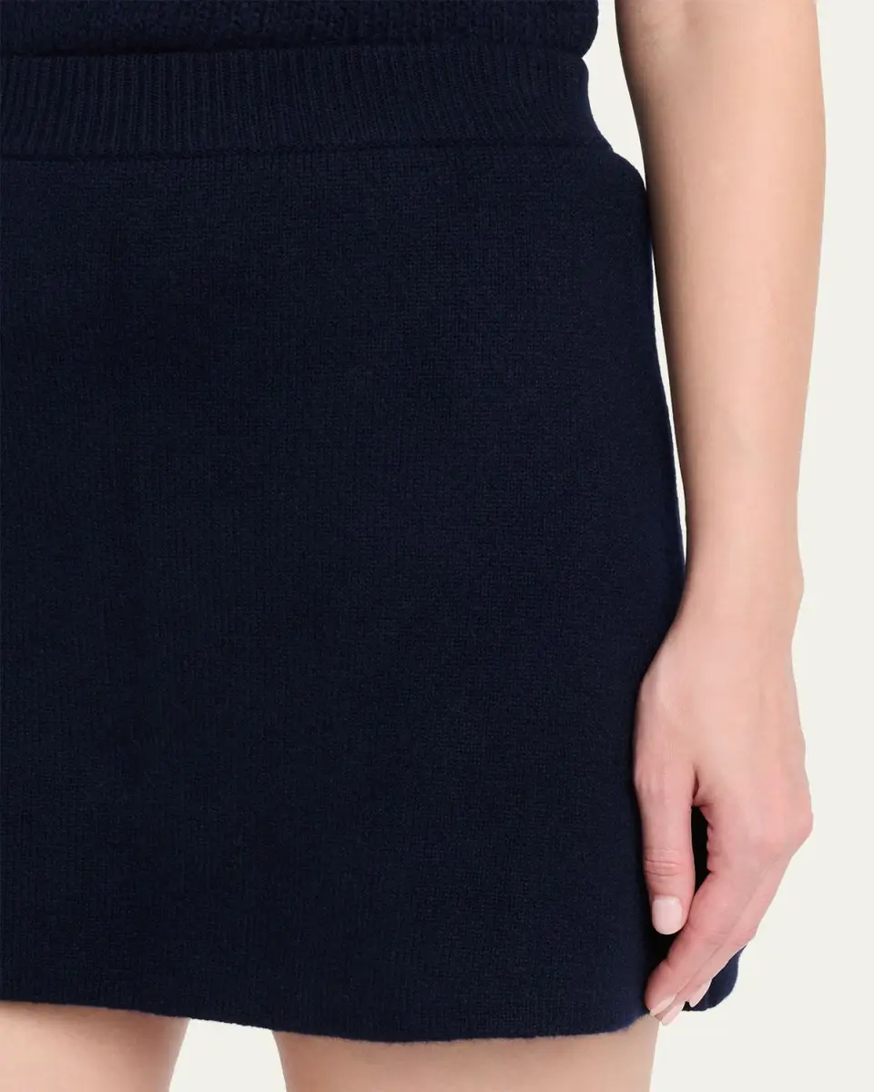 Lisa Yang Clare Cashmere Mini Skirt | Thumbnail 9 Lisa Yang Clare Cashmere Mini Skirt | Thumbnail 9