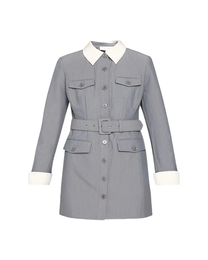 Toccin Valerie Belted Mini Shirtdress | Image 1 Toccin Valerie Belted Mini Shirtdress | Image 1