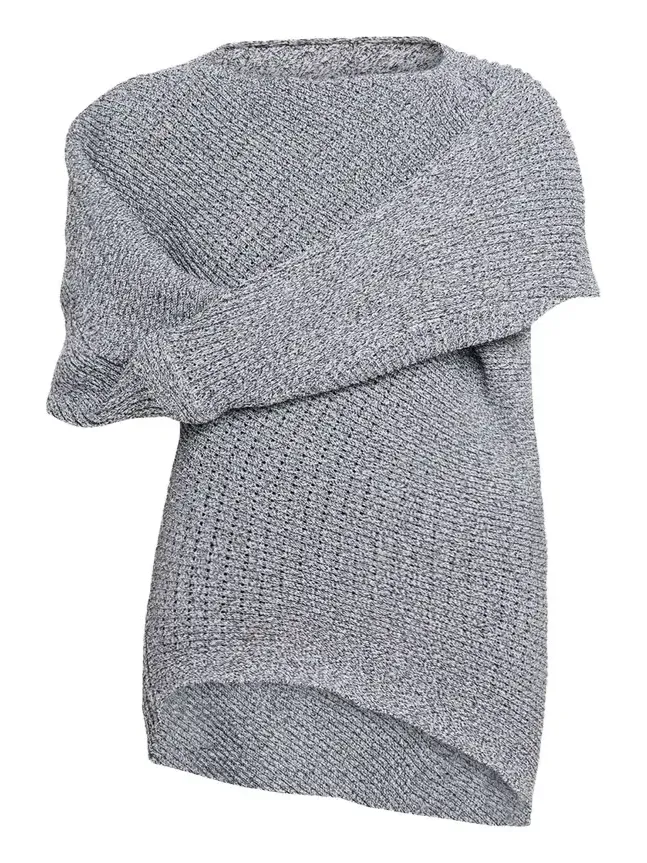 Issey Miyake Found Stone Short-Sleeve Mesh-Knit Top