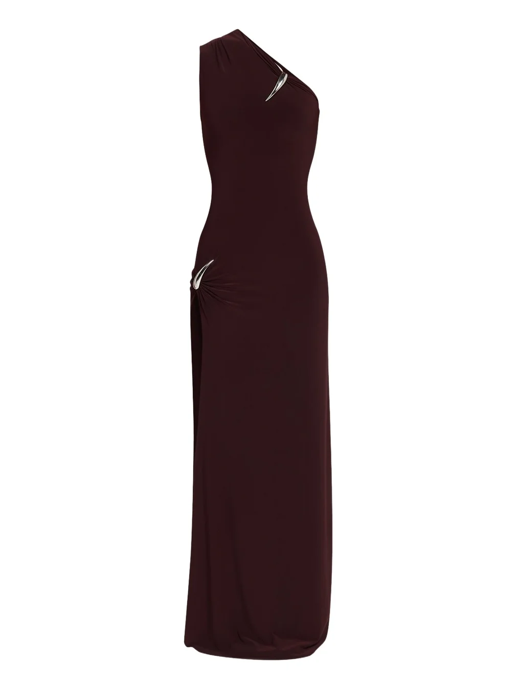 One-Shoulder Claw Slit Gown One-Shoulder Claw Slit Gown