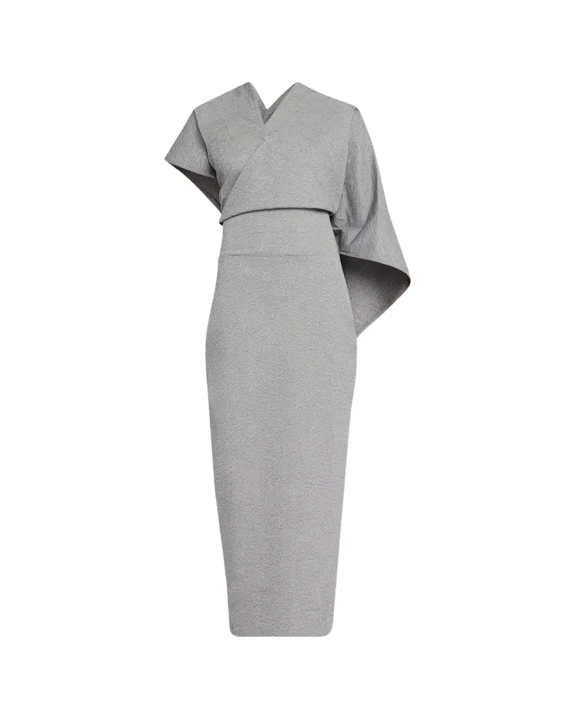 Issey Miyake Allow Sculptural Cape Maxi Dress | Image 1 Issey Miyake Allow Sculptural Cape Maxi Dress | Image 1