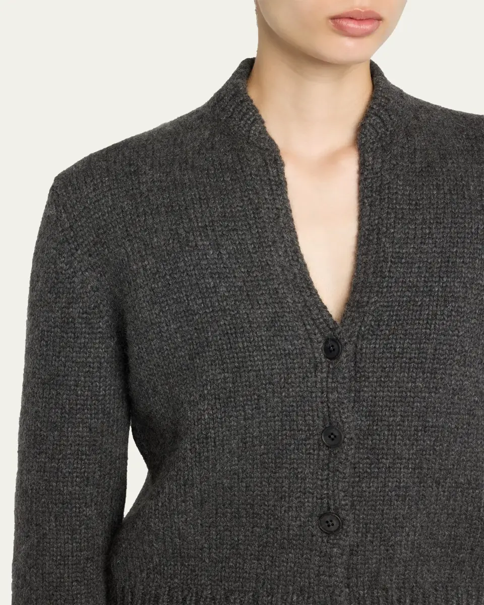 The Row Poynta Cashmere V-Neck Cardigan | Thumbnail 5