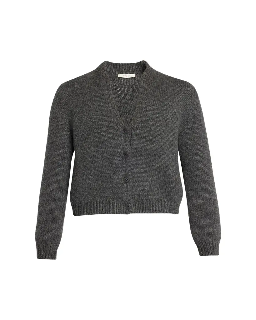 The Row Poynta Cashmere V-Neck Cardigan | Image 1 The Row Poynta Cashmere V-Neck Cardigan | Image 1