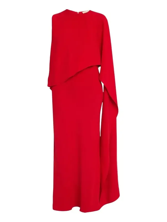 Clementine Sleeveless Asymmetric Drape Maxi Dress Clementine Sleeveless Asymmetric Drape Maxi Dress