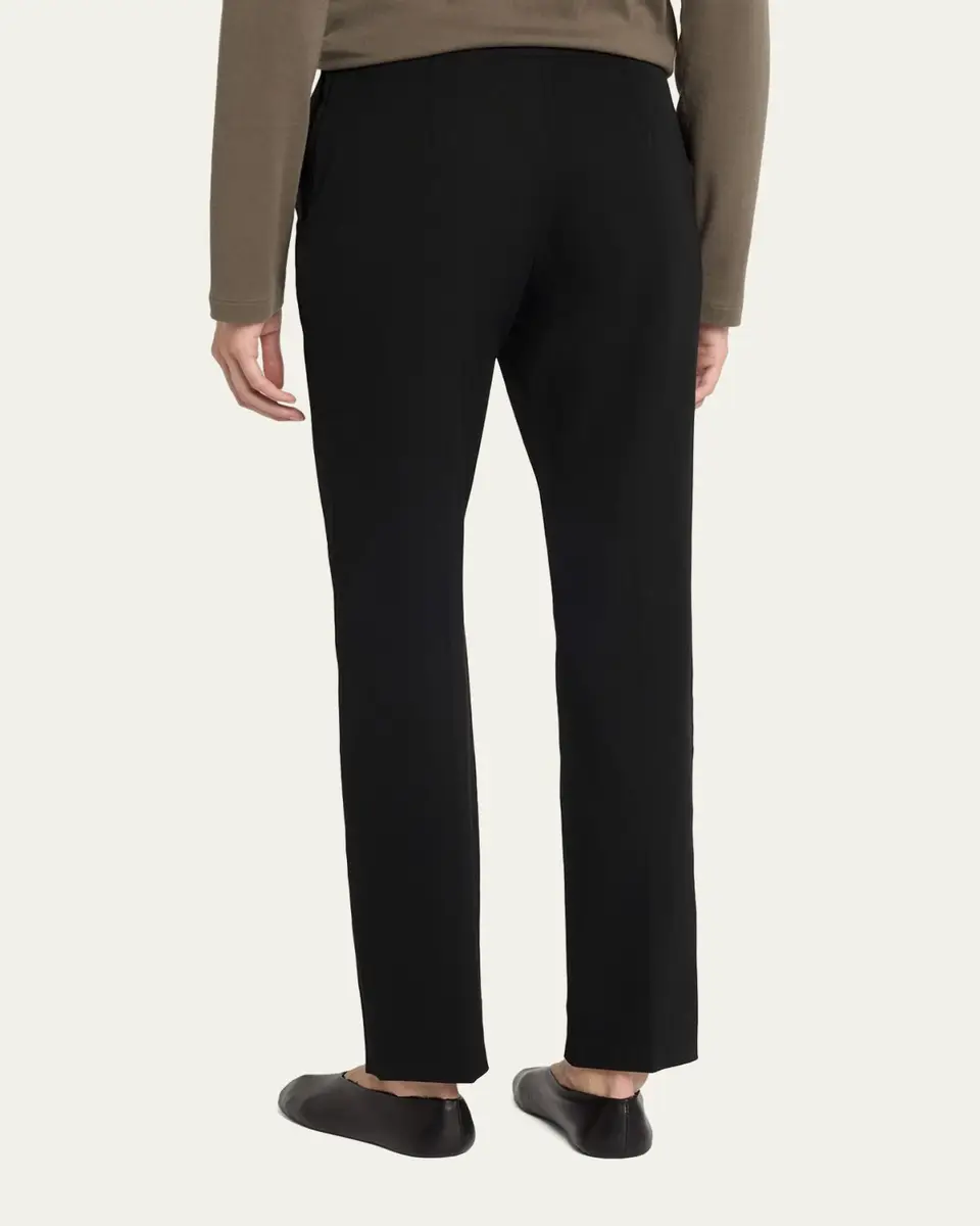 The Row Cyril Wool Slim-Leg Pants | Thumbnail 3 The Row Cyril Wool Slim-Leg Pants | Thumbnail 3