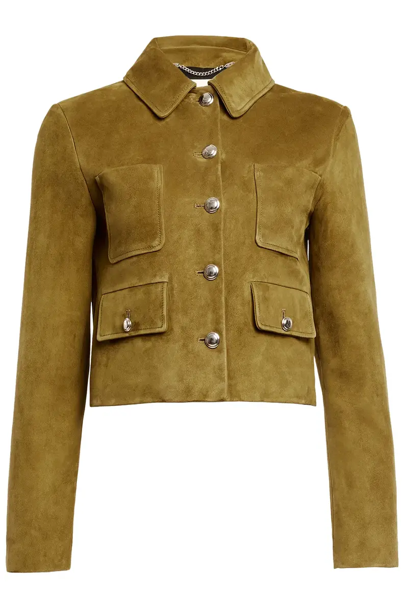 Altuzarra Astley Goat Suede Jacket | Image 1 Altuzarra Astley Goat Suede Jacket | Image 1