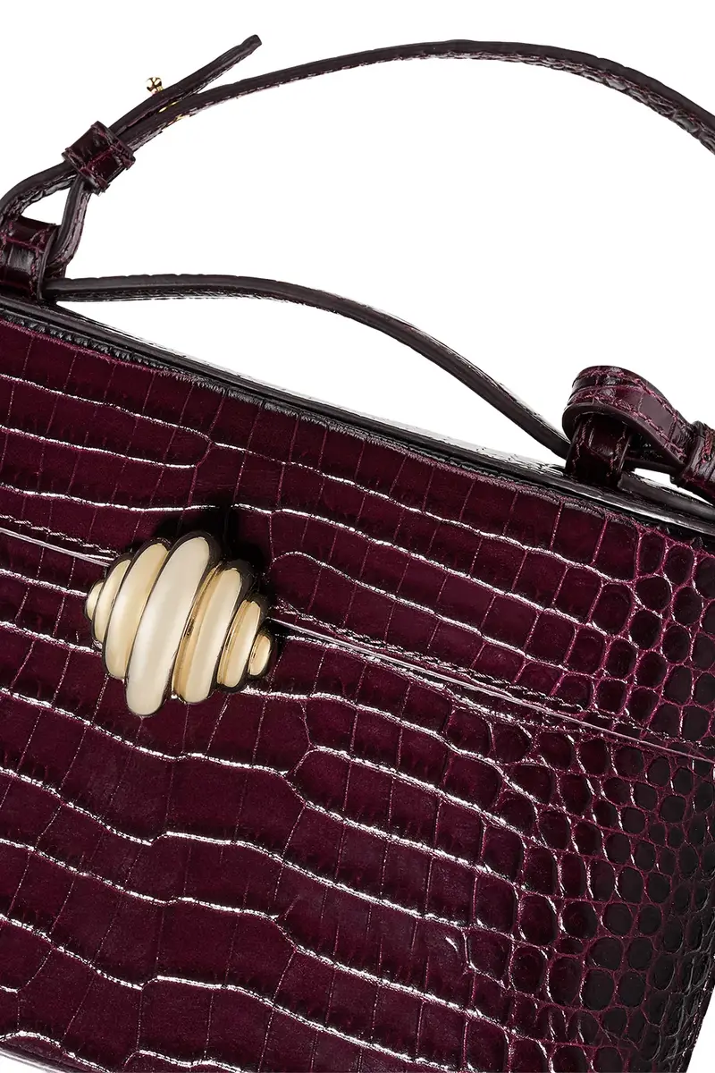 Aquazzura Belgravia Vanity Crossbody Bag - Plum Gold | Thumbnail 3 Aquazzura Belgravia Vanity Crossbody Bag - Plum Gold | Thumbnail 3